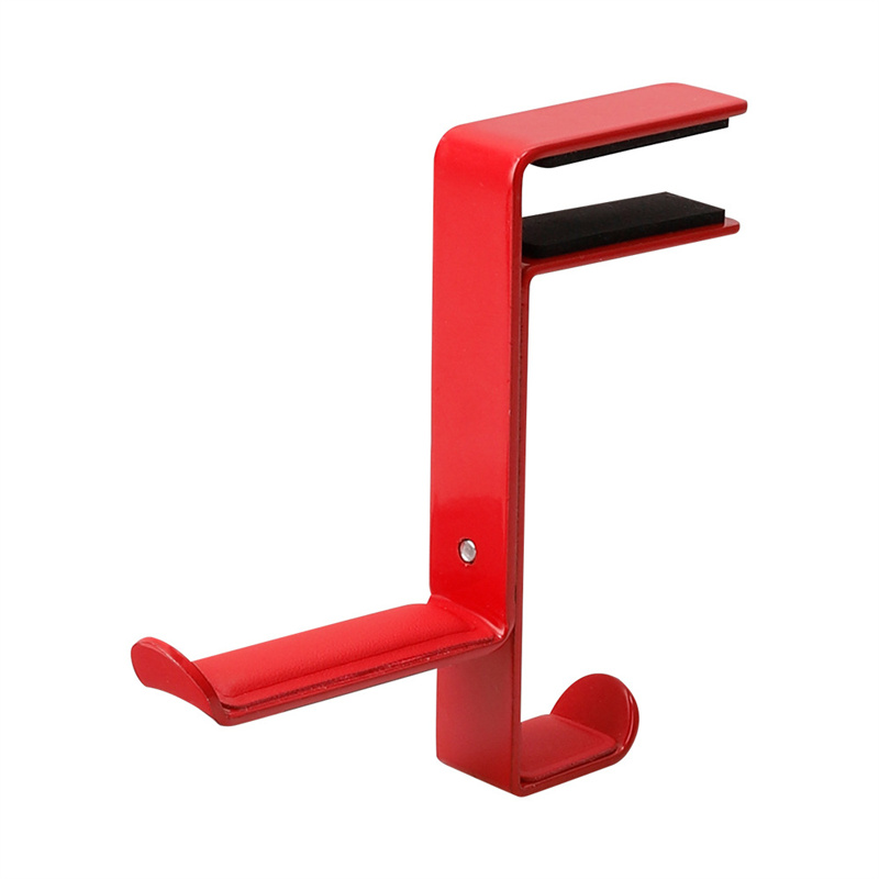 Clip On Earphone Holder Desk Mount Universal Office Hanger Gaming Headphone Stand Bracket Display Rack Headset Holder Space Saving Table Clamp Hook bracket table clamp desktop