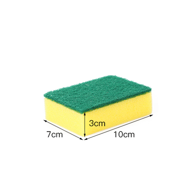 3Pcs Cleaning Sponge Multi Purpose Scouring Pads Non Scratch Cleaning Dishes Utensils Cookware Sponge Kitchen Bathroom