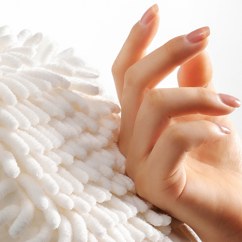 Hanging Hand Towel Ball Quick Dry Chenille Soft Cleaning Household Absorbent Cloth Kitchen Bathroom Microfiber Wipe Hand Towel