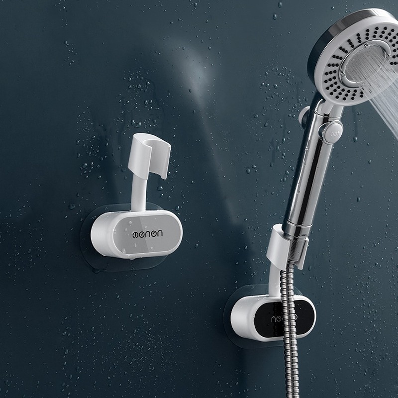 Rotatable Shower Bracket Free Punch Holder Hanging Shower Head Shower Head Adjustable Bathroom Hook Mounted Hand Shower Holder