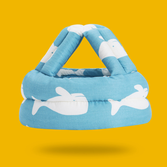 Toddler Baby Head Protection Cartoon Pillow Safety Infant Anti-fall Soft Cotton Children Protective Cushion Baby Safe Care Cap