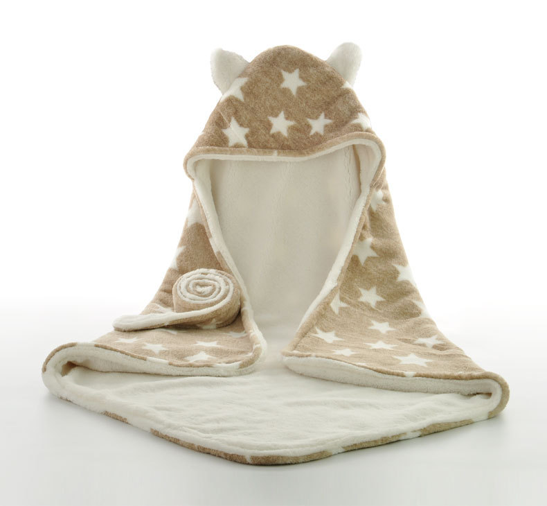 cute Animal shape baby hooded bathrobe towel baby receiving fleece blankets neonatal hold to be Children kids infant bathing