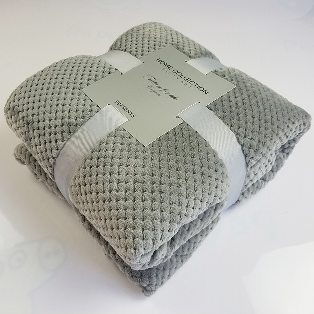 Baby Blanket Swaddling Newborn Coral Fleece Blanket Soft Fleece Blanket Solid Bedding Set Quilt Bath Newborn Products 70*100cm