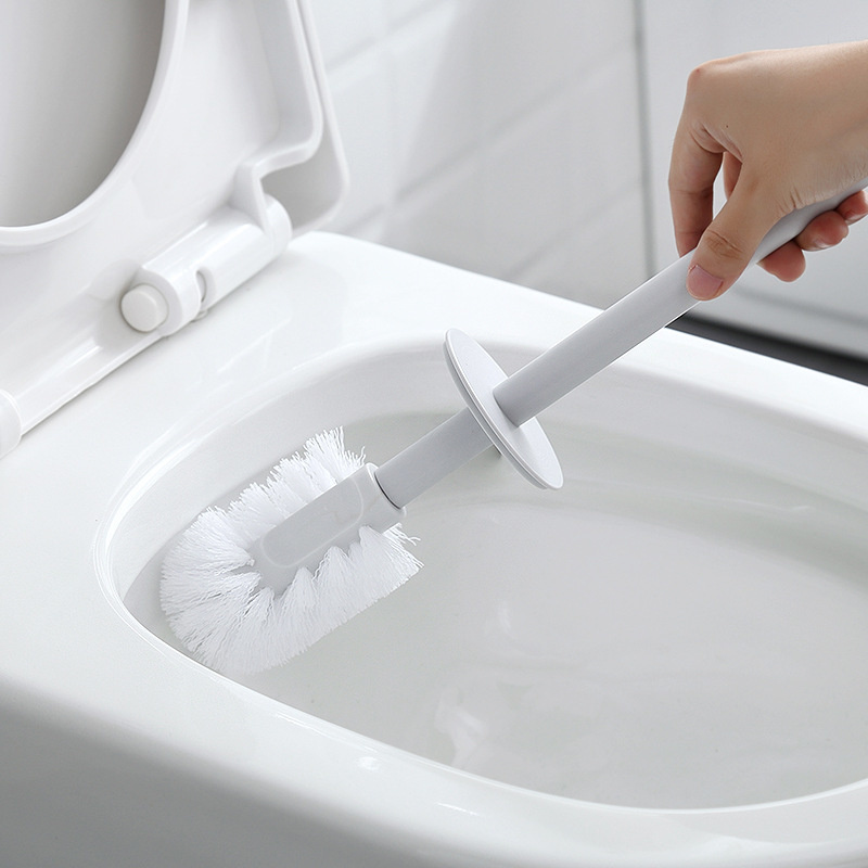 Long Handle Toilet Brush Set Modern Bathroom Cleaning Brush Floor Stand Corner Clean Tool With Holder Bathroom WC Accessories