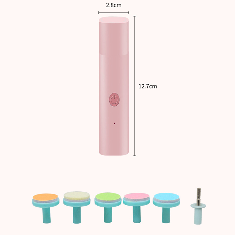Safety Electric Baby Nail File Clippers Toes Fingernail Cutter Trimmer Manicure Tool Pedicure Care Tool Set for Kids Scissors