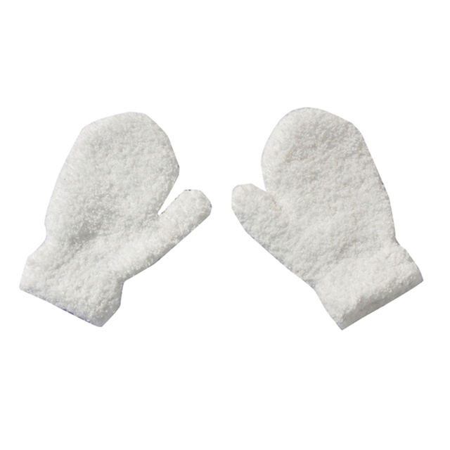 1-4years Children Winter Warm Gloves Baby Girls Baby Boys Toddler Knitted Acrylic Gloves For Baby Warm Rope Full Finger Mittens