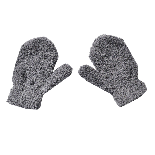 1-4years Children Winter Warm Gloves Baby Girls Baby Boys Toddler Knitted Acrylic Gloves For Baby Warm Rope Full Finger Mittens