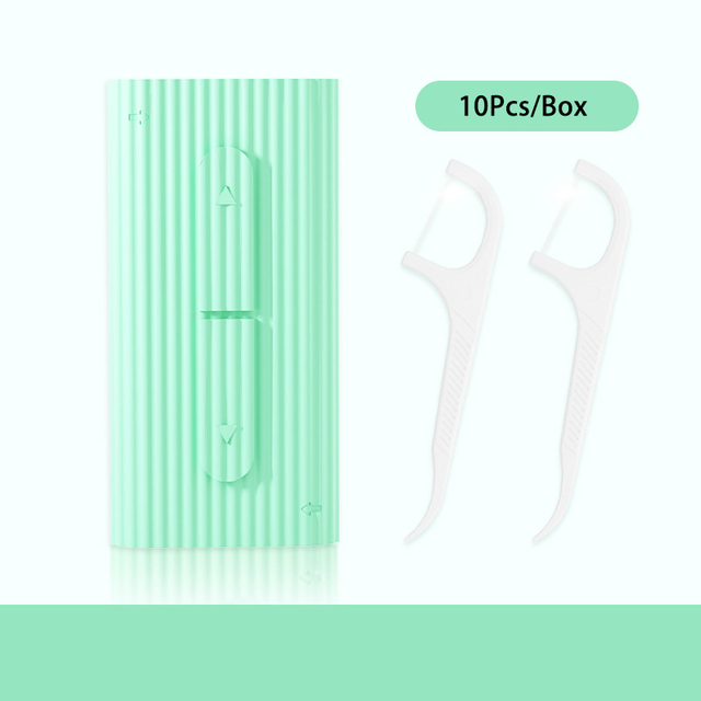 Portable Automatic Dental Floss Storage Box Flosser Picks Toothpick Tooth Cleaning Oral Hygiene Care Teeth Clean Tools