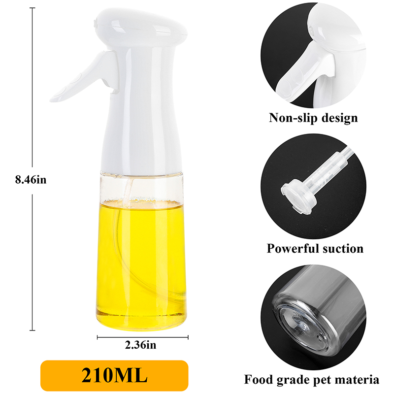 Oil Spray Bottle Kitchen Oil Bottle Cooking Baking Grilling Vinegar Mist Sprayer Barbecue Picnic Spray Bottle Cooking BBQ Tool