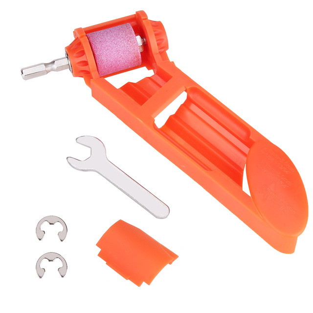 Corundum Grinding Wheel Drill Bit Sharpener Hand Tools Titanium Drill Powered Tool Parts Nail Drill Bits Set For Grinder Grill