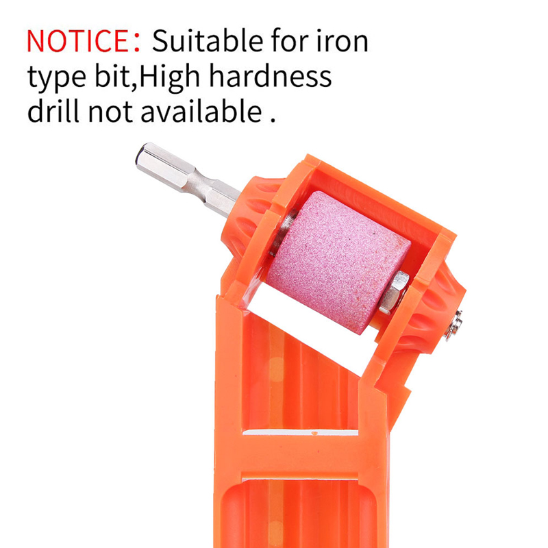Corundum Grinding Wheel Drill Bit Sharpener Hand Tools Titanium Drill Powered Tool Parts Nail Drill Bits Set For Grinder Grill