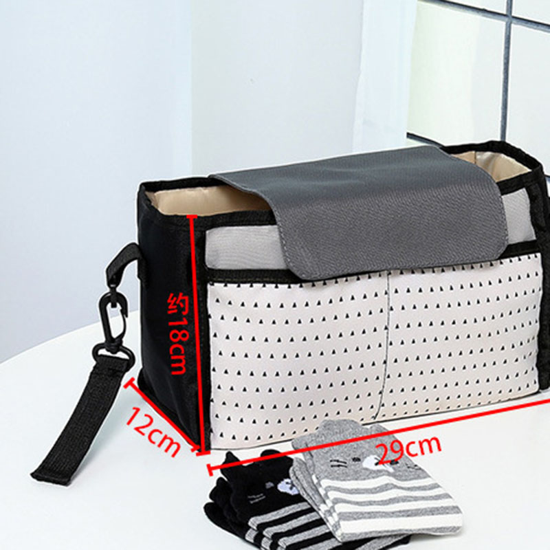 2 Colors Diaper Bag Baby Milk Bottle Insulation Bags Mummy Storage Bag for Baby Stuff Collection Stroller Accessories Baby Care