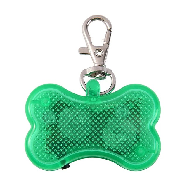 LED Dog Cat Collar Glowing Pendant Night Safety Pet Leads Necklace Luminous Bright Decor Collars for Dogs Night Light Flashlight