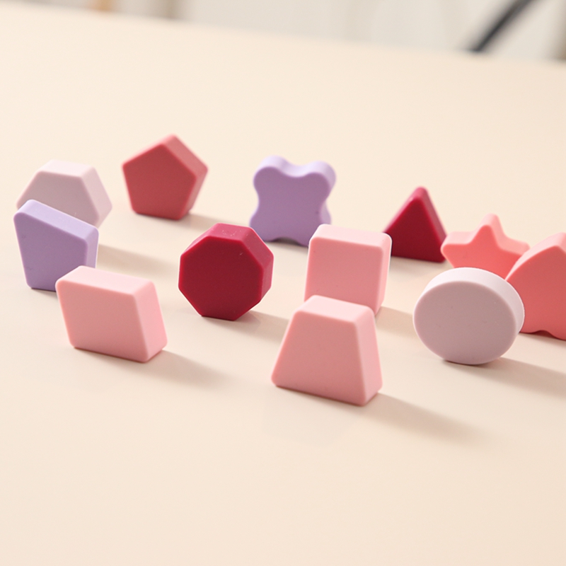 Wooden Geometric Shapes Montessori Puzzle Sorting Math Bricks Preschool Learning Educational Game Baby Toddler Toys for Children