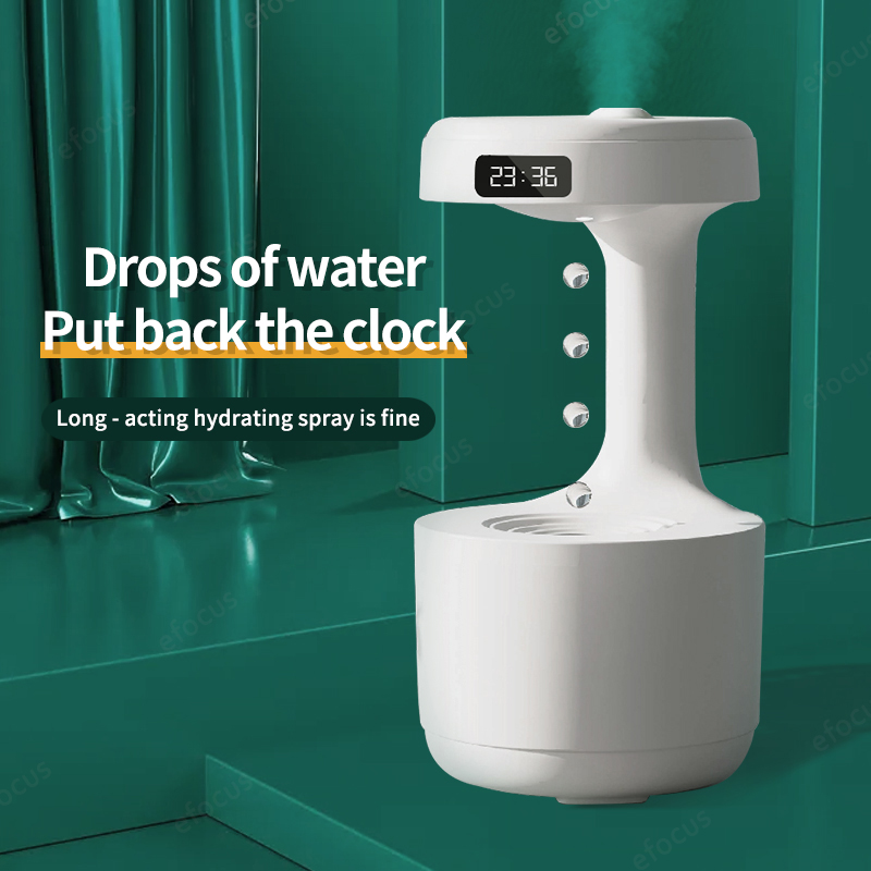 Counter Gravity Air Humidifier Water Drop Backflow Aromatherapy Machine Office Household Heavy Fog Spray Meter Aroma Diffuser