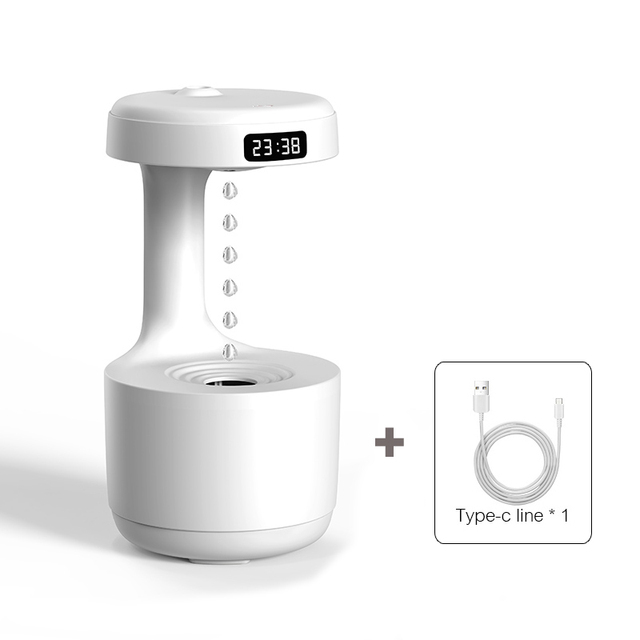 Counter Gravity Air Humidifier Water Drop Backflow Aromatherapy Machine Office Household Heavy Fog Spray Meter Aroma Diffuser