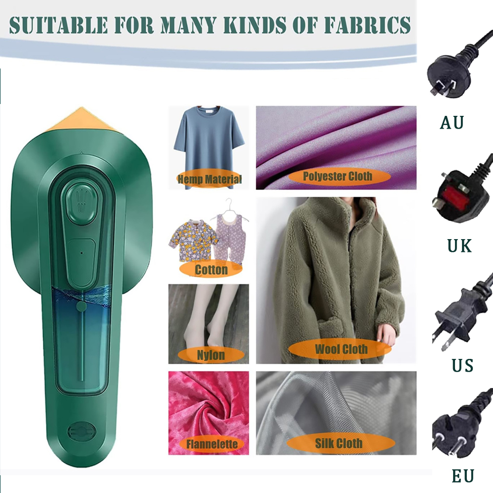 Handheld Electric Iron Travelling Household Portable Steam Ironing Tools Home Garment Steamer Wet Dry Clothes Ironing Machine
