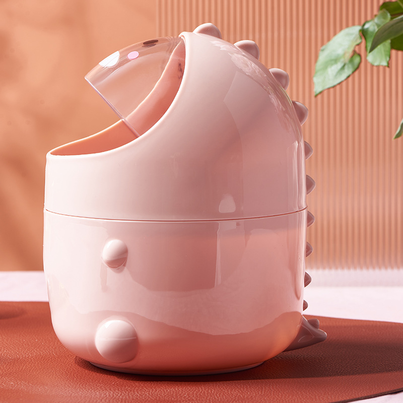 Household Daily Necessities Desktop Decoration Trash Can Cute Small Mini Table Dining Table Desk Creative Decoration Cartoon
