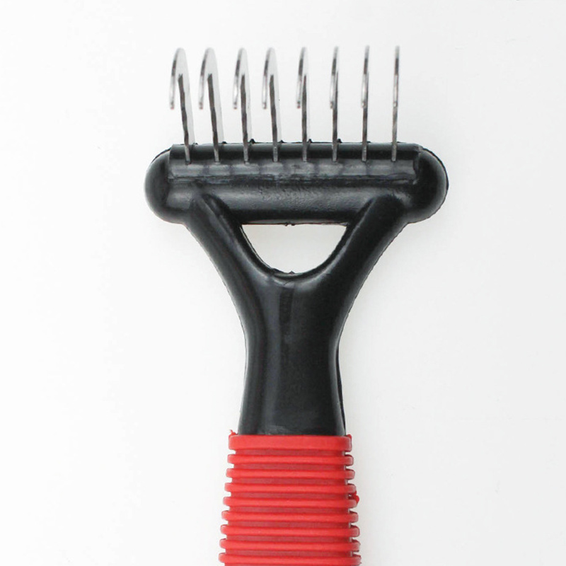 Pet Open Knot Comb Small Dog Cat Brush Grooming Tool Hair Kitten Fur Shedding Trimmer Remove Hair Brushes Cutter Puppy Products