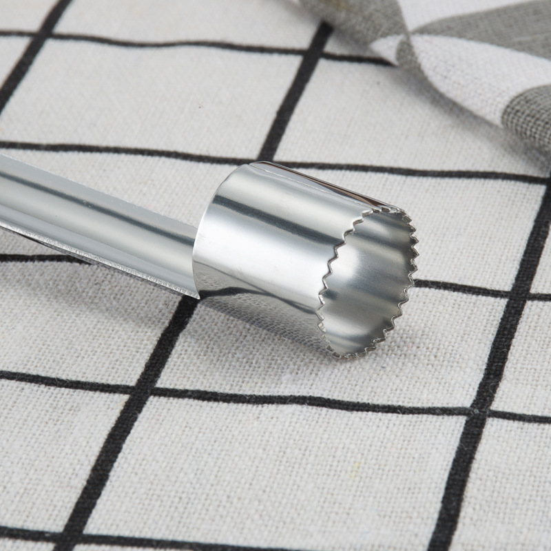 Stainless Steel Apple Pear Core Kitchen Accessories Remover Fruit Cutting Tool Candy-colored Non-slip Handle Cooking Kitchen Gadgets