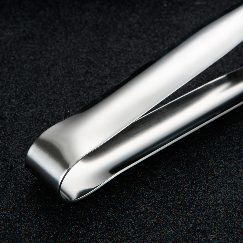 201 Stainless Steel BBQ Barbecue Clip Kitchen Fish Tong Steak Bread Tongs Forceps Pizza Pastry Clamp Fired Cooking Baking Tool Utensil