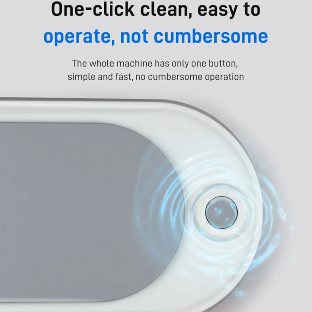 Multi Functional Ultrasonic Glasses Cleaner Portable Cleaning Watch Ring Artifact Mini Washing Machine Ultrasound Clean Tools