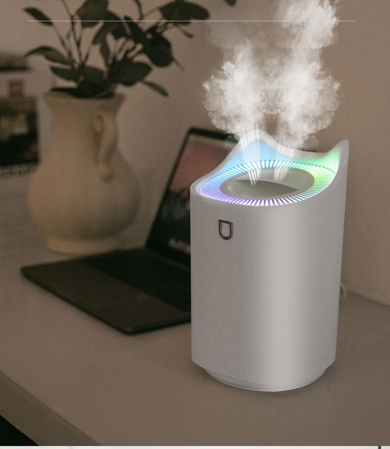 3L Double Nozzle Humidifier USB Large Capacity Aromatherapy Machine Essential Oil Diffuser Household Car Office Air Humidifier