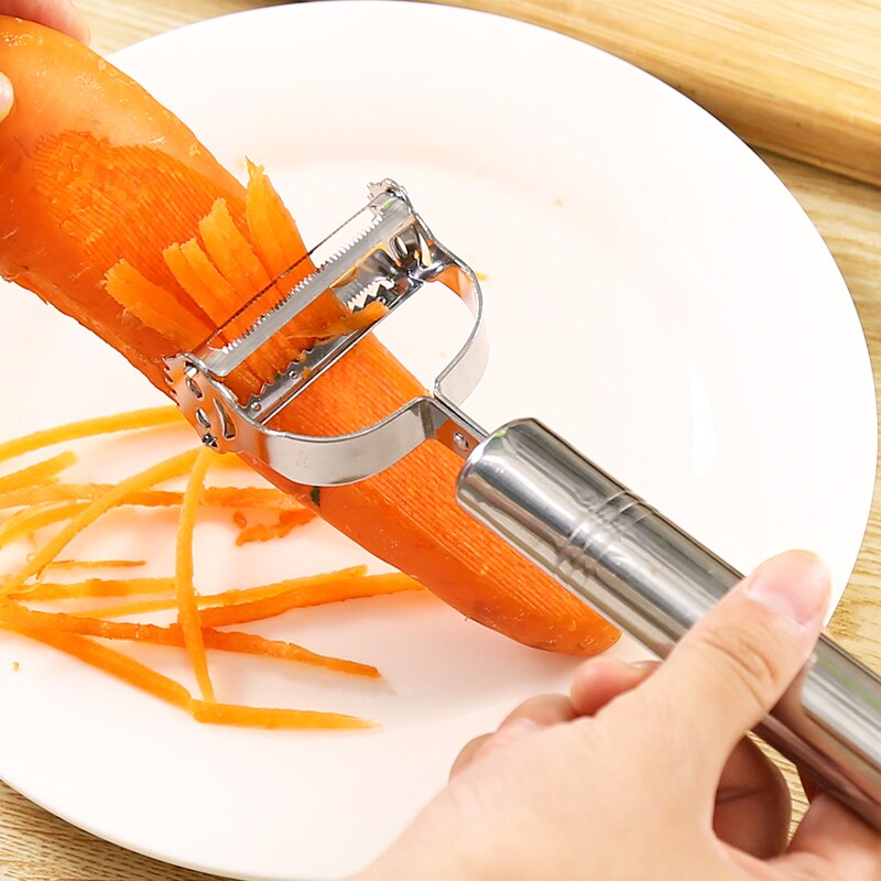 Stainless Steel Peeler Grater Fruit Vegetable Carrot Potato Apple Peelers Household Multi-function Kitchen Gadgets Accessories Tool