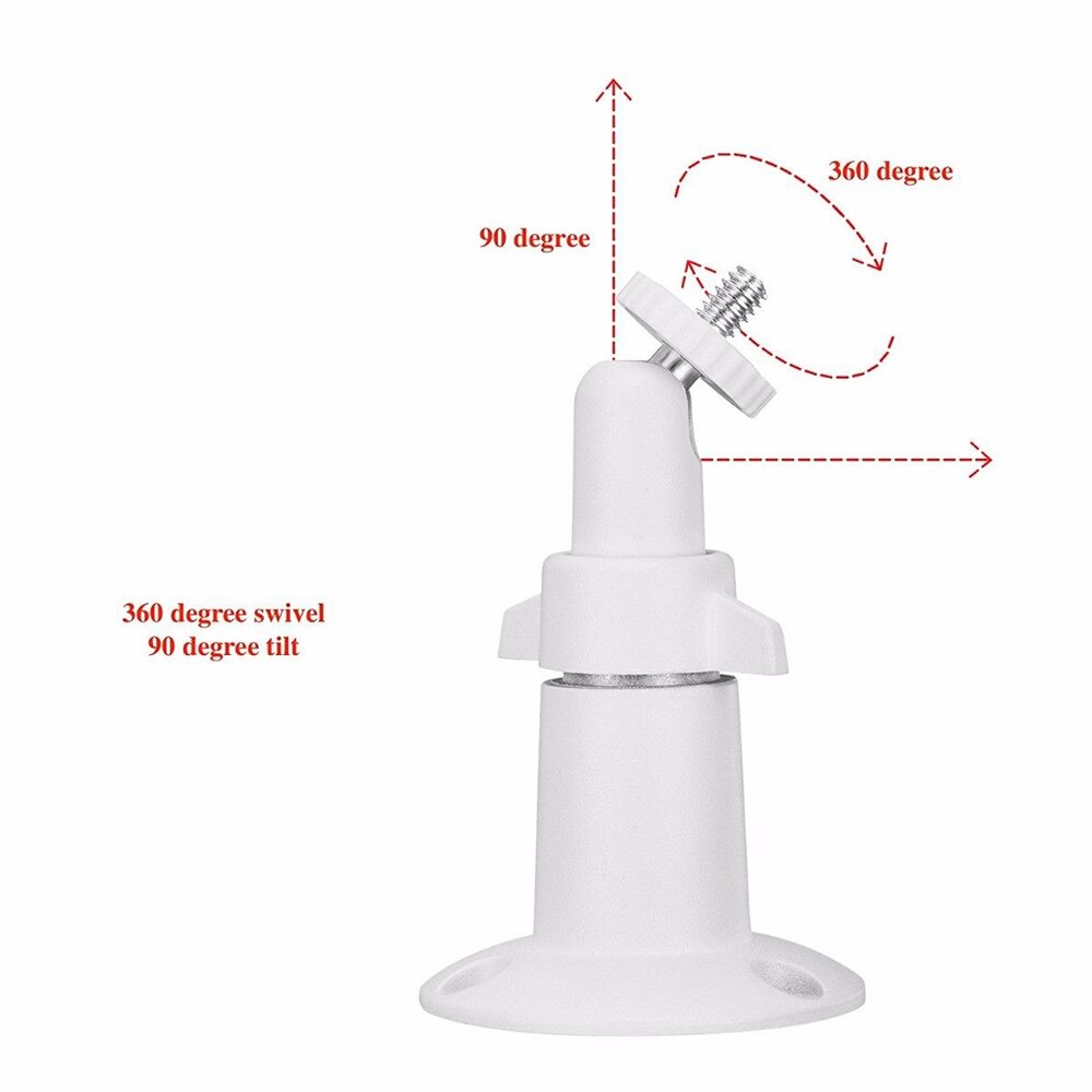 Aluminum alloy bracket Security Wall Indoor Outdoor Adjustable Mount Wall/Ceiling Security Bracket for Arlo or Arlo Pro Camera Cam