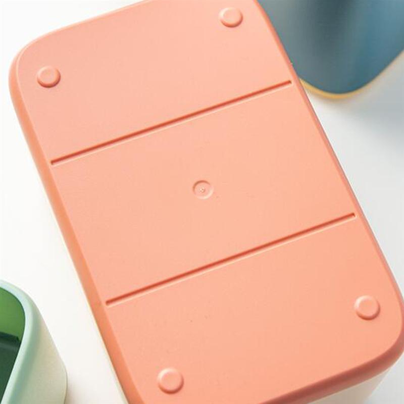 Desktop Remote Control Storage Box Multi Grids Storage Container Sundries Organizer For Home Class 3 Storage Box Tea Table Items