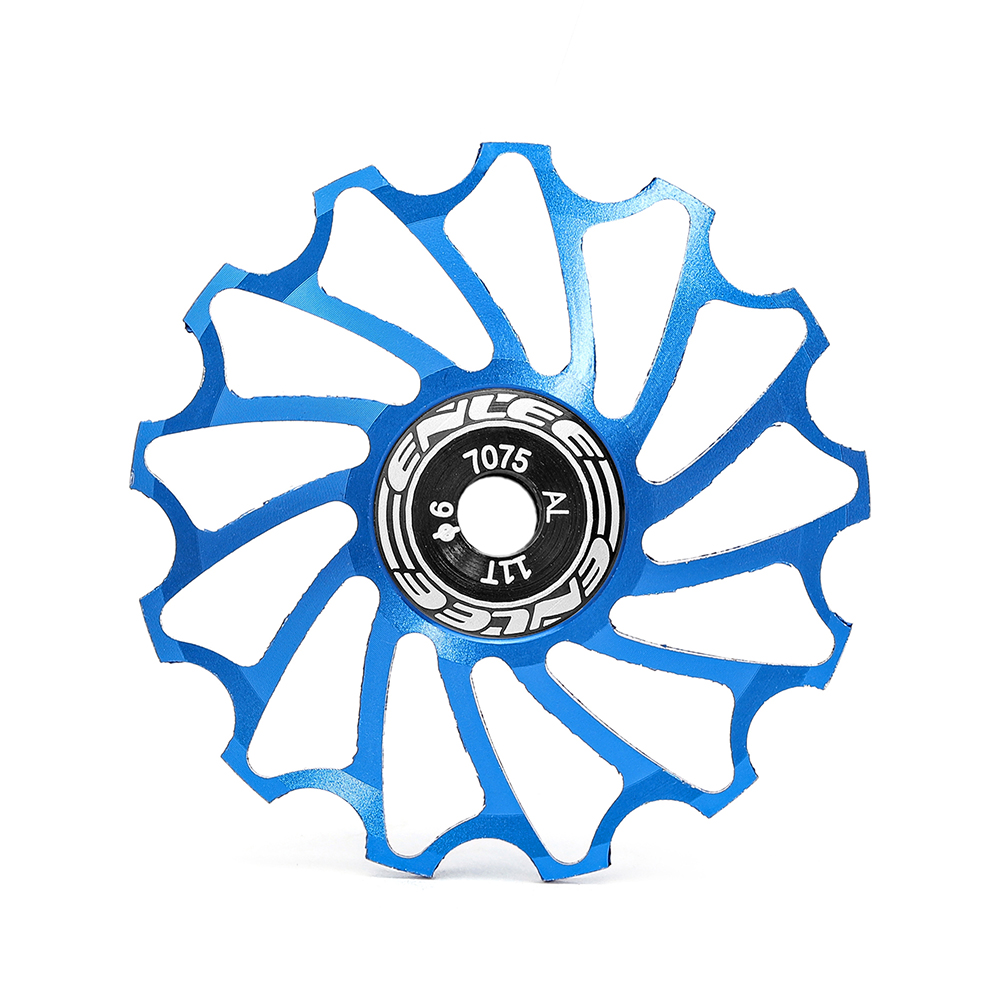 11T Road Bike Rear Derailleurs Ceramic Bearing Aluminum Alloy MTB Bicycle Rear Derailleur Pulley Guide Wheel Cycling A