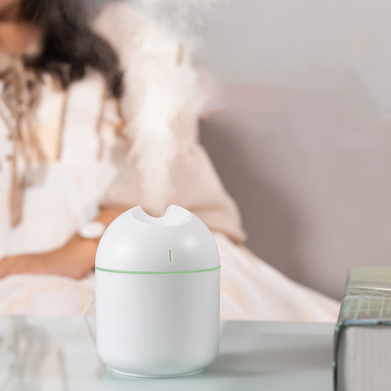 Electric Air Purifier Mini Ultrasonic Humidifier LED Lamp USB Essential Oil Diffuser Car Home Purifier Aroma Anion Mist Maker