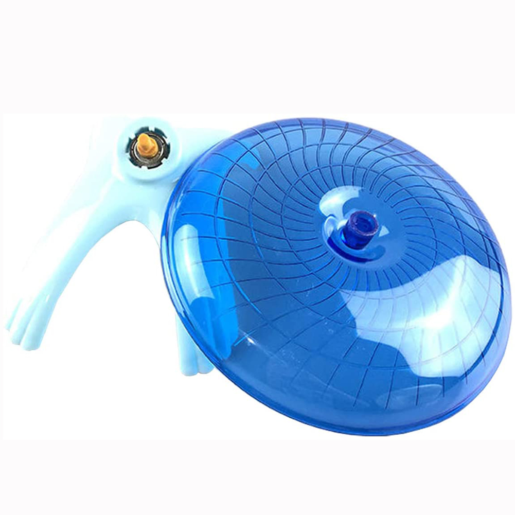 Pet Hamster Running Wheel Mute Flying Saucer Steel Axle Wheel Hedgehog Rat Running Disc Toys Small Animal Hamster Accessories