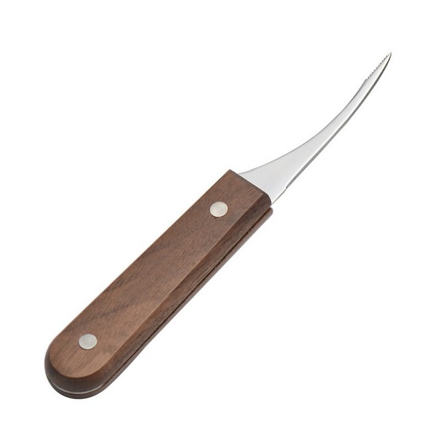 Wooden Handle Shrimp Peeler Prawn Shrimp Deveiner Fishing Knife Lobster Shell Remover Peel Device Kitchen Seafood Tools 2022 New