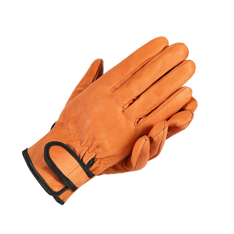 Welding gloves, labor protection, gardening Work Gloves Cotton Workers Work Welding Safety Protection Garden Sports High Temperature Operation Wear-resistant Gloves 23cm