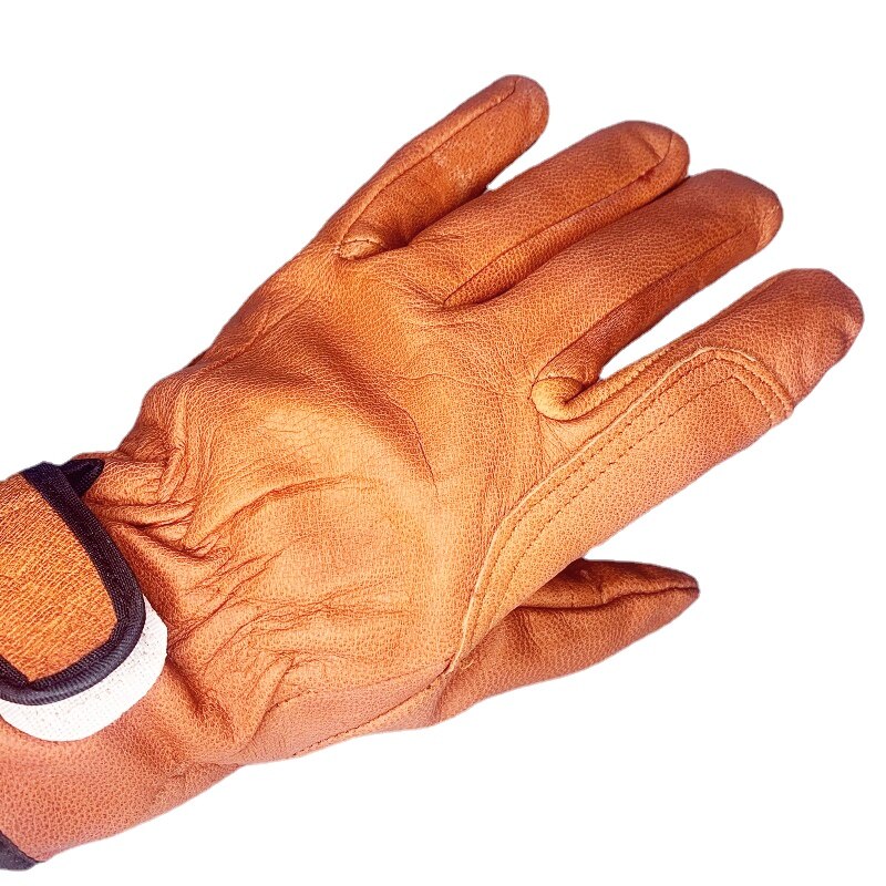 Welding gloves, labor protection, gardening Work Gloves Cotton Workers Work Welding Safety Protection Garden Sports High Temperature Operation Wear-resistant Gloves 23cm