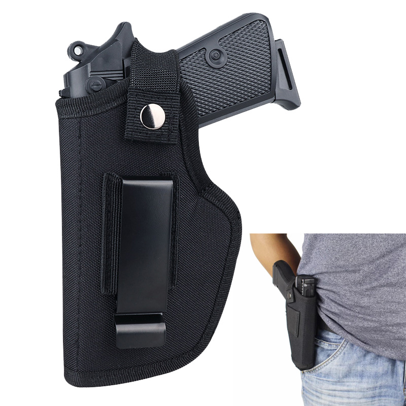 Outdoor Concealed Carry Tactical Gun Holster IWB OWB Air Gun Bag For Belt Metal Clip Glock Hunting Pistol Bag Of All Sizes