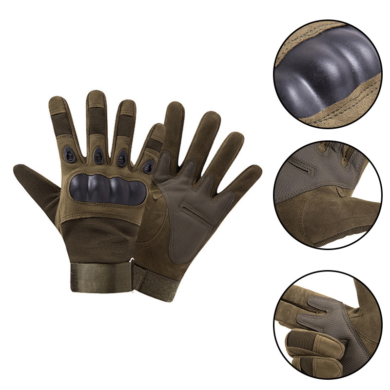 All finger safety protective gloves Tactical Gloves Camo Military Army Cycling Glove Sport Climbing Paintball Shooting Hunting Riding Ski Full Finger Mittens Men