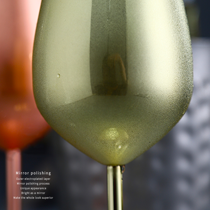 500ML Stainless Steel Wine Glasses Champagne Cup Wine Goblets Cocktail Glass Creative Wine Glass Drinking Tool For Bar Party