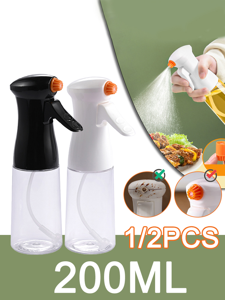 1PCS Oil Spray Bottle Kitchen Oil Bottle Cooking Baking Vinegar Mist Sprayer Barbecue Spray Bottle Cooking Grilling Roasting