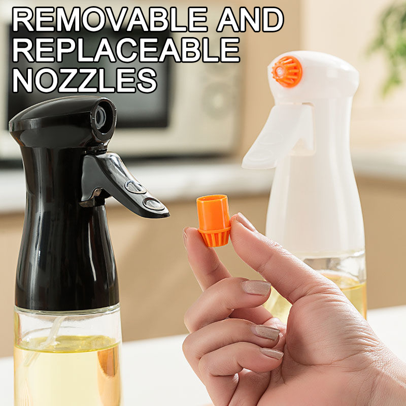 1PCS Oil Spray Bottle Kitchen Oil Bottle Cooking Baking Vinegar Mist Sprayer Barbecue Spray Bottle Cooking Grilling Roasting