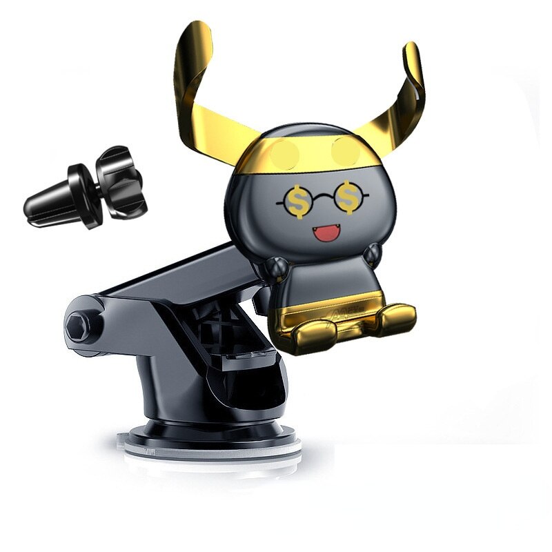 Multi-function cartoon air outlet gravity support for vehicle Car Phone Holder Air Vent Mount Cell Smartphone Holder For Phone In Car  Mobile Phone Holder Stand