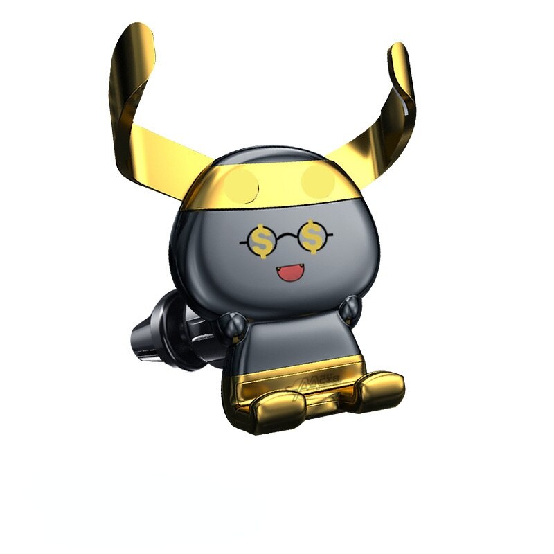 Multi-function cartoon air outlet gravity support for vehicle Car Phone Holder Air Vent Mount Cell Smartphone Holder For Phone In Car  Mobile Phone Holder Stand