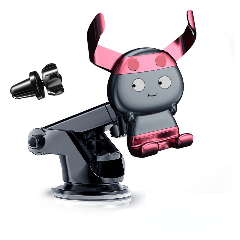 Multi-function cartoon air outlet gravity support for vehicle Car Phone Holder Air Vent Mount Cell Smartphone Holder For Phone In Car  Mobile Phone Holder Stand