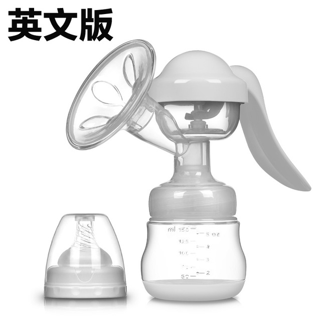 Breasts Pumps Bottle Sucking baby bottle children Manual Breast bag Pump Powerful Baby Nipple Suction  Feeding Milk Bottles bag
