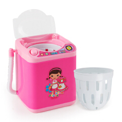 Makeup Sponge Cleaner Mini Washing Machine with Dryer Make Up Powder Puff Electric Cleaning Machine Children Kids Gift Play Toys