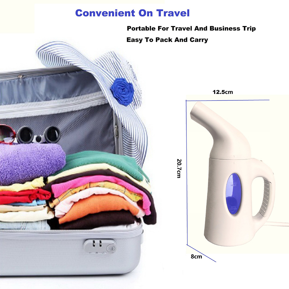 Handheld Garment Steamer 850W Household Fabric Steam Iron 120ml Mini Portable Vertical Fast-Heat for Clothes Ironing