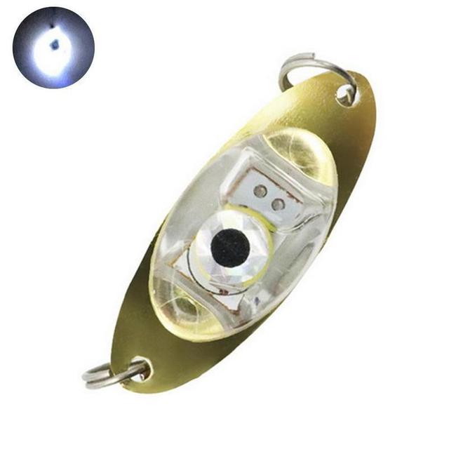 LED Deep Drop Underwater Eye Fish Attractor Lure Light Flashing Lamp Fish Trap For Fishing Drop Shipping High Quality 1pcs