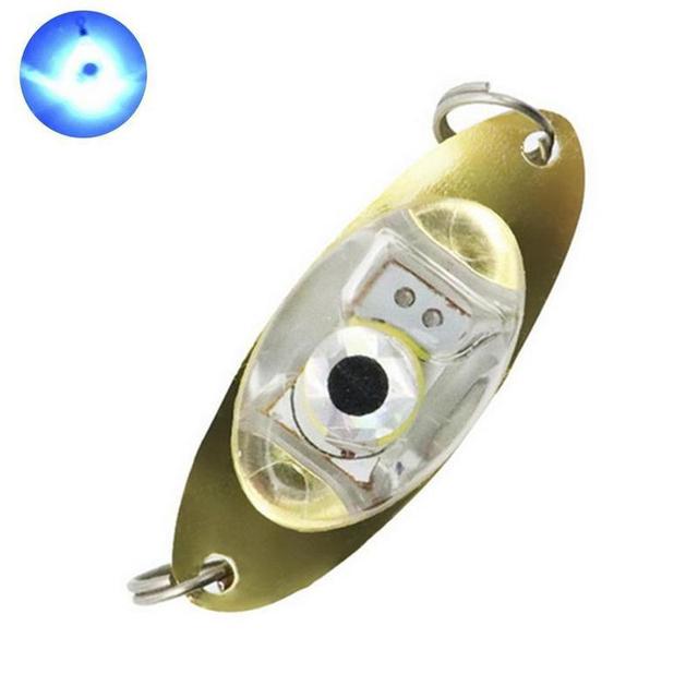 LED Deep Drop Underwater Eye Fish Attractor Lure Light Flashing Lamp Fish Trap For Fishing Drop Shipping High Quality 1pcs