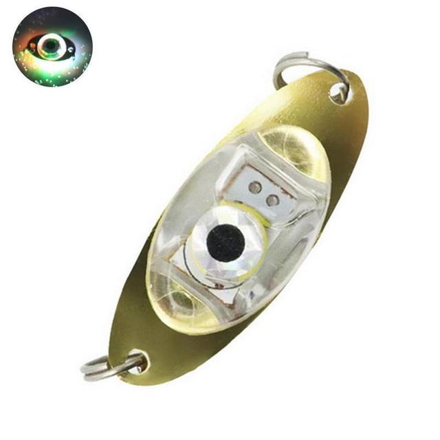 LED Deep Drop Underwater Eye Fish Attractor Lure Light Flashing Lamp Fish Trap For Fishing Drop Shipping High Quality 1pcs